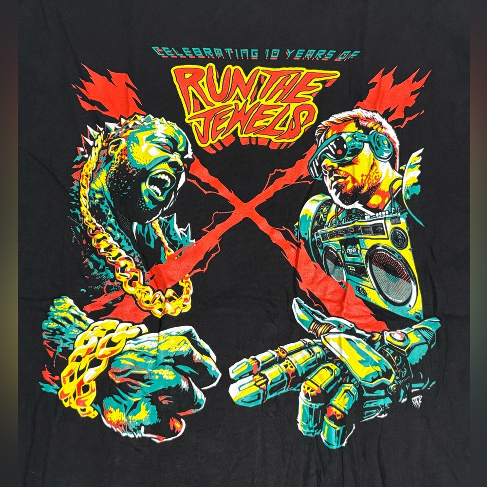 Run The Jewels 10th Anniversary 2023 Tour - XL T-Shirt